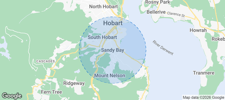 Sandy Bay Airbnb map